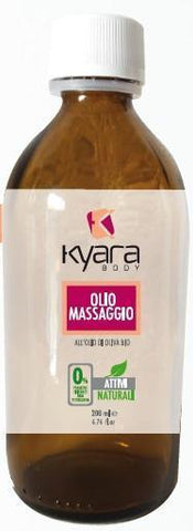 KYARA BODY OLIO DA MASSAGGIO CON OLIO DI OLIVA BIOLOGICO 200 ML